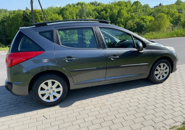 Peugeot 207 cena 10800 przebieg: 166800, rok produkcji 2008 z Dobczyce małe 232